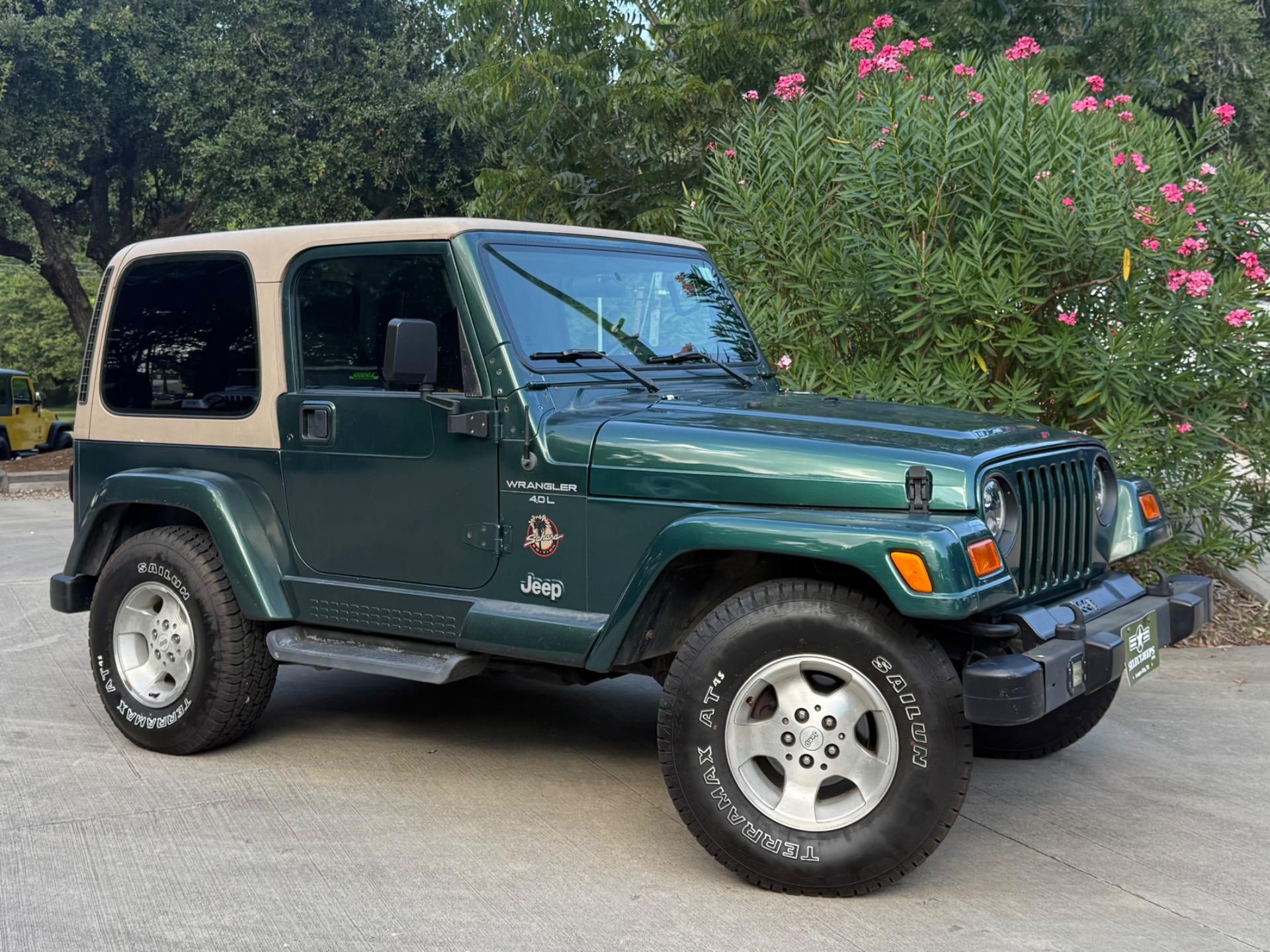 2001 Jeep Wrangler Sahara