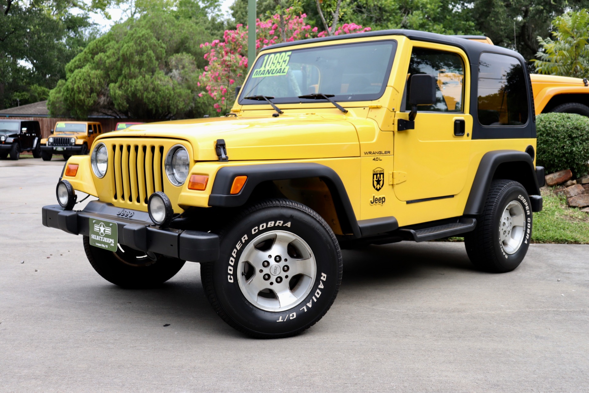 Used 2000 Jeep Wrangler 2dr Sport For Sale ($10,995) | Select Jeeps Inc.  Stock #705775