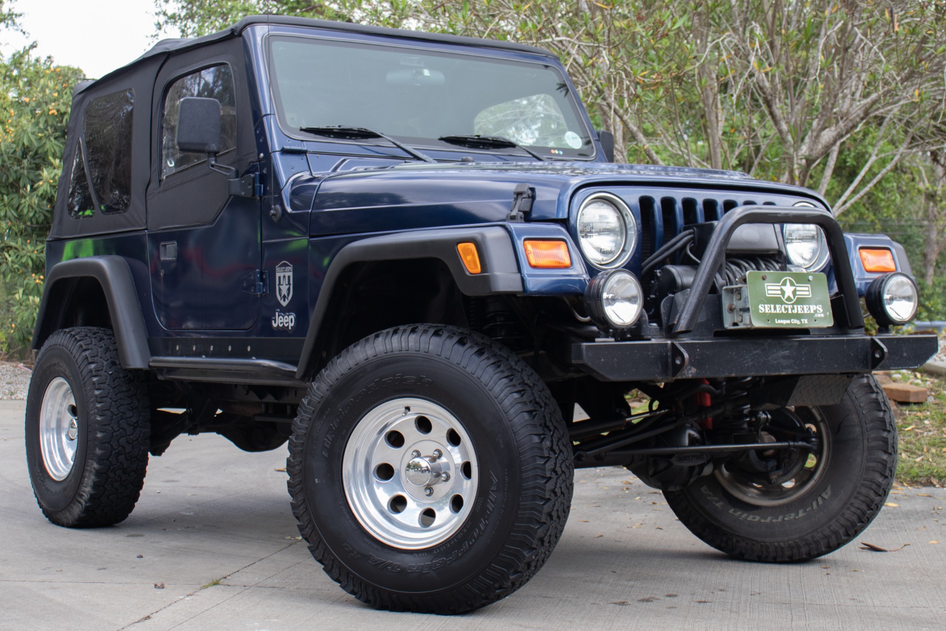 Used 2001 Jeep Wrangler SE For Sale ($12,995) | Select Jeeps Inc. Stock  #302894