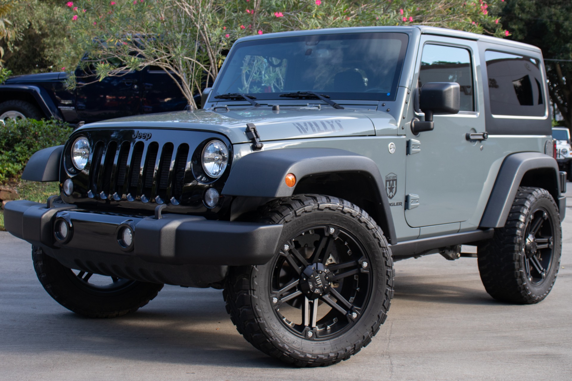 Used 2015 Jeep Wrangler Willys Wheeler Edition For Sale ($26,995) | Select  Jeeps Inc. Stock #701914