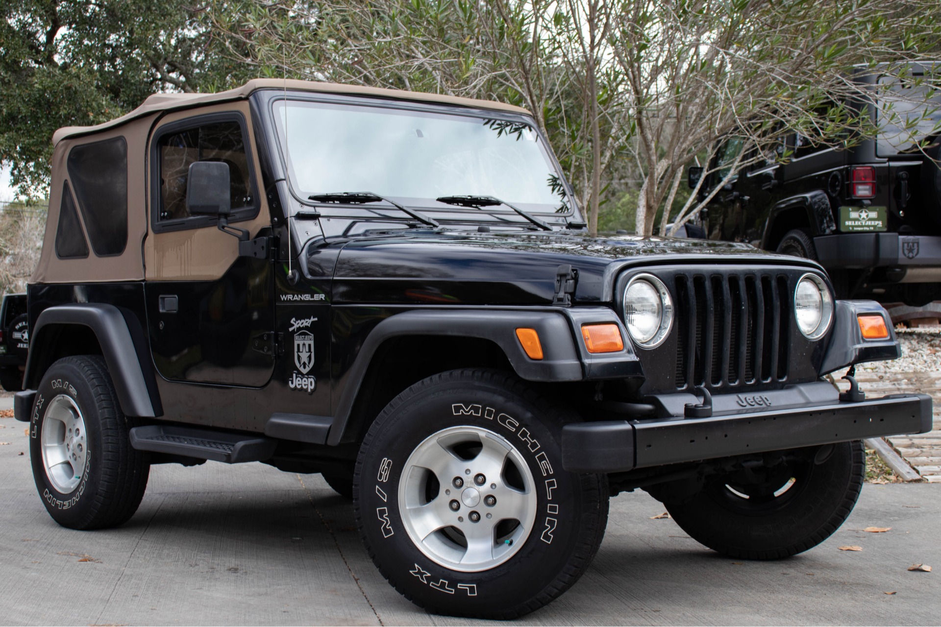 Used 2002 Jeep Wrangler Sport For Sale ($12,995) | Select Jeeps Inc. Stock  #771249