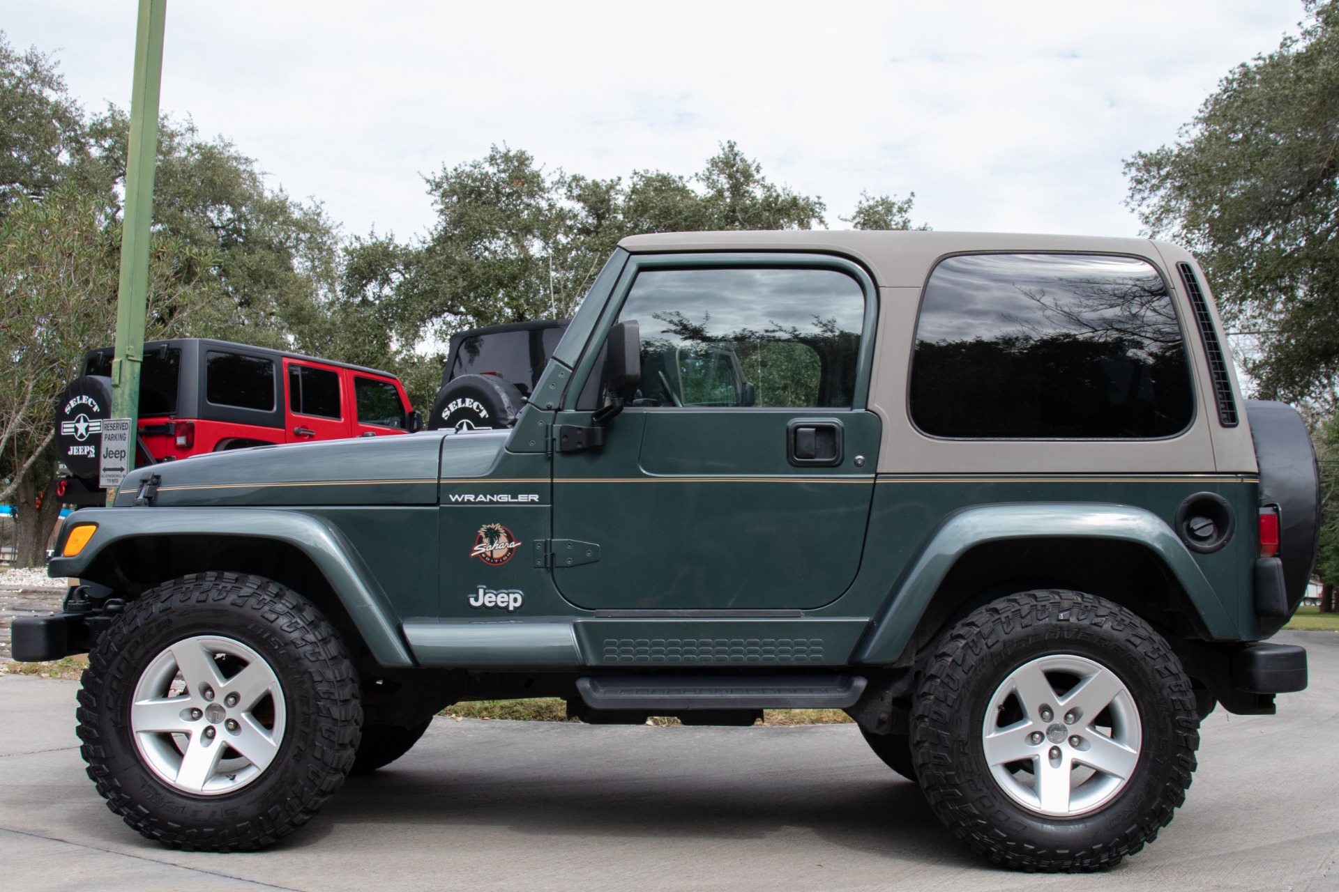 Used 2002 Jeep Wrangler Sahara For Sale ($12,995) | Select Jeeps Inc. Stock  #718972
