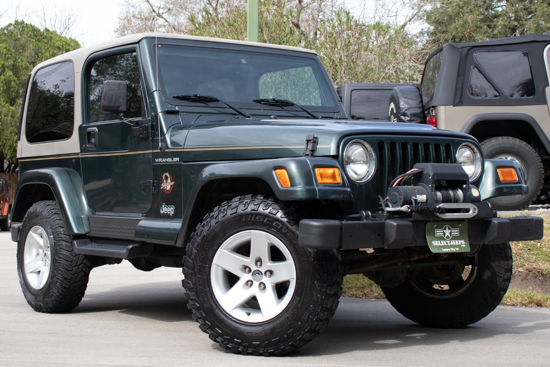 Used 2002 Jeep Wrangler Sahara For Sale ($12,995) | Select Jeeps Inc. Stock  #718972