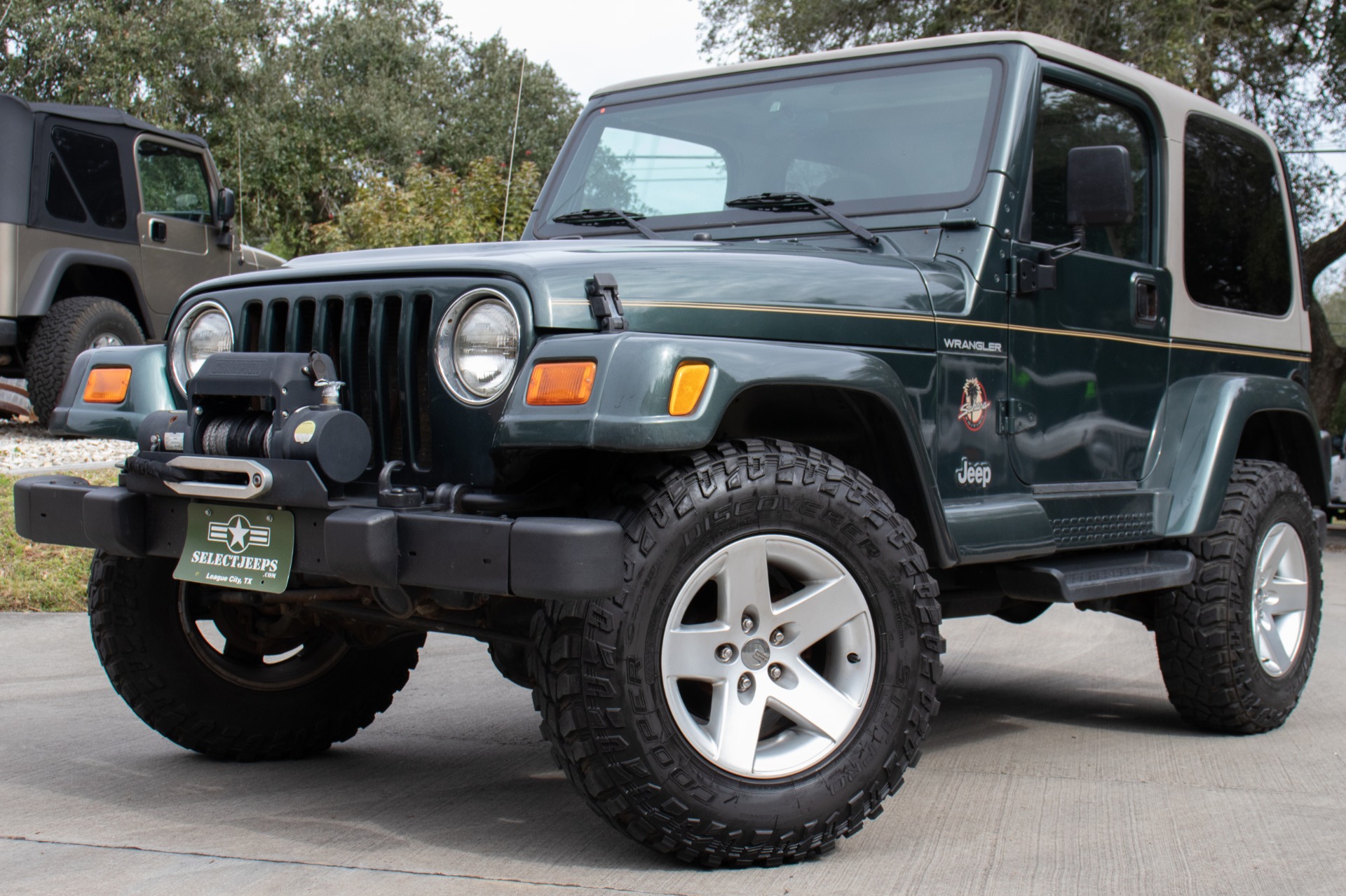 Used 2002 Jeep Wrangler Sahara For Sale ($12,995) | Select Jeeps Inc. Stock  #718972