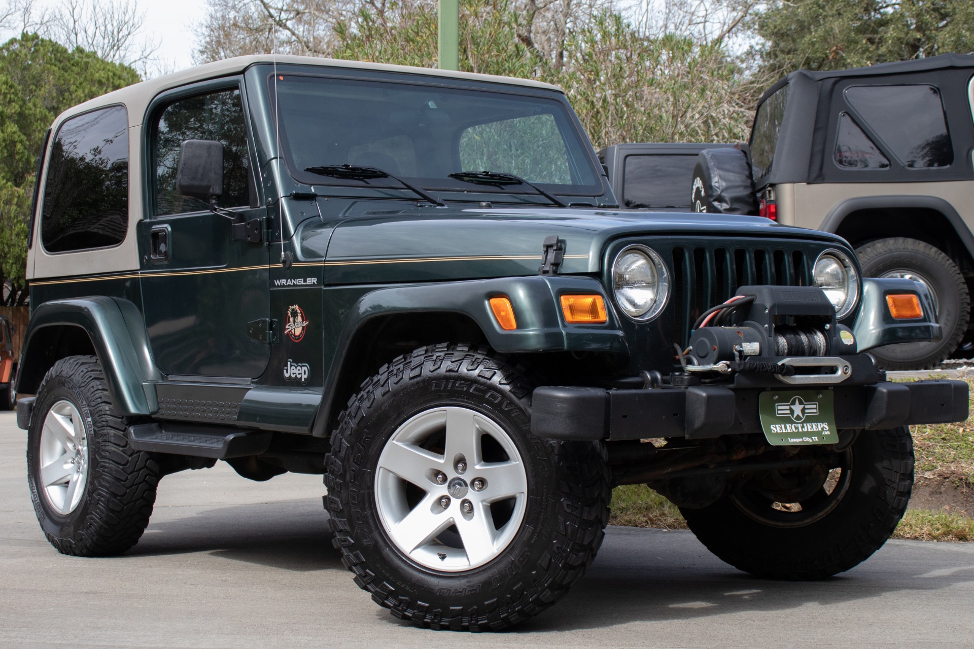 Used 2002 Jeep Wrangler Sahara For Sale ($12,995) | Select Jeeps Inc. Stock  #718972