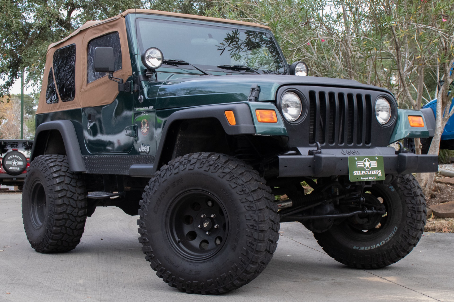 Total 114+ imagen 2001 jeep wrangler sahara green