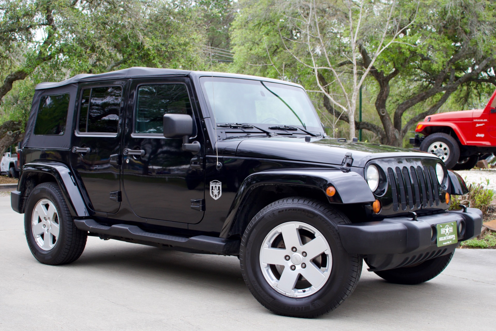 Used 2007 Jeep Wrangler Unlimited Sahara For Sale ($13,995) | Select Jeeps  Inc. Stock #165466