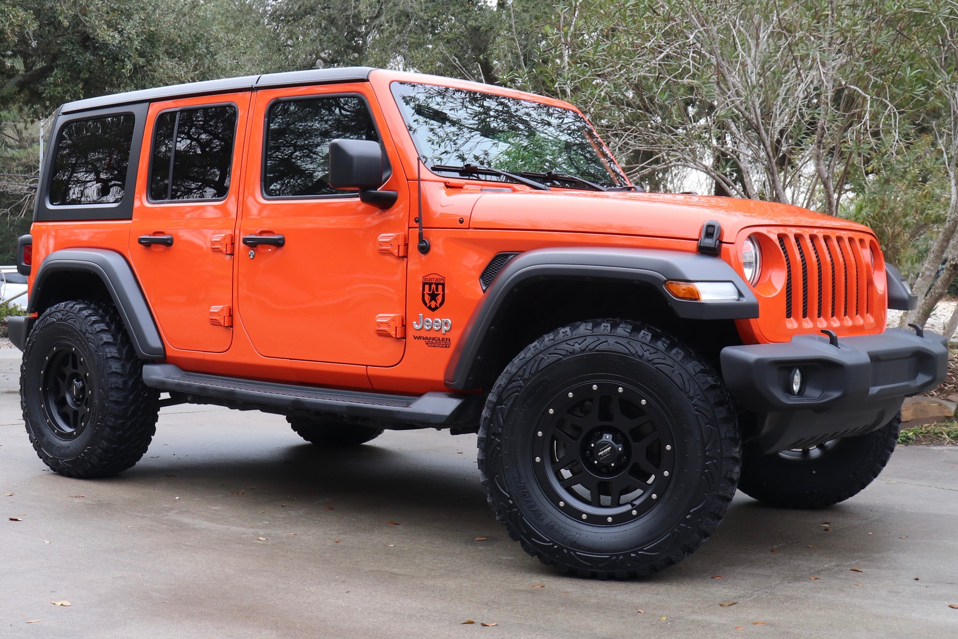 Used 2018 Jeep Wrangler Unlimited Sport For Sale ($41,995) | Select Jeeps  Inc. Stock #181117