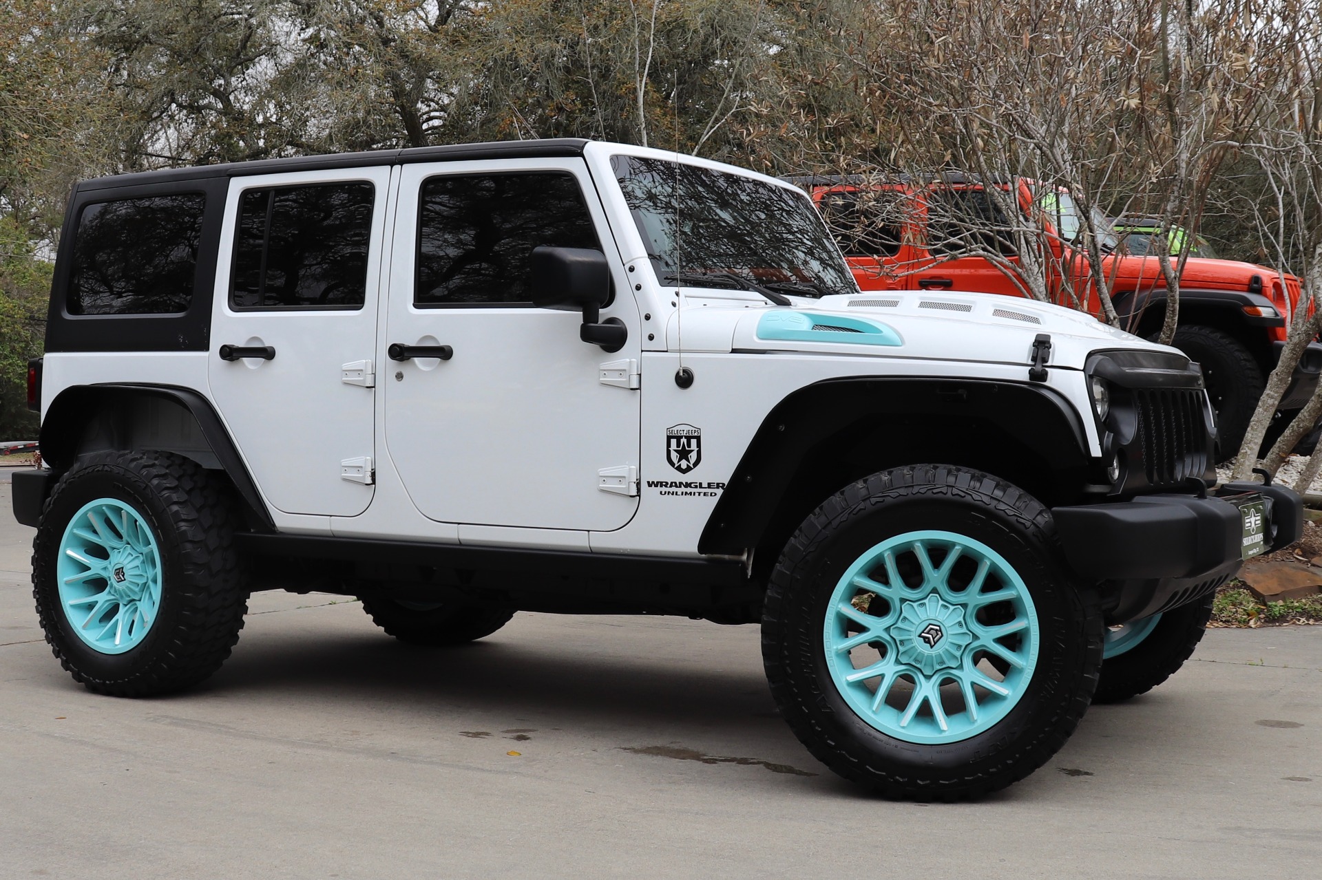 Used 2015 Jeep Wrangler Unlimited Willys Wheeler Edition For Sale ($28,995)  | Select Jeeps Inc. Stock #628485