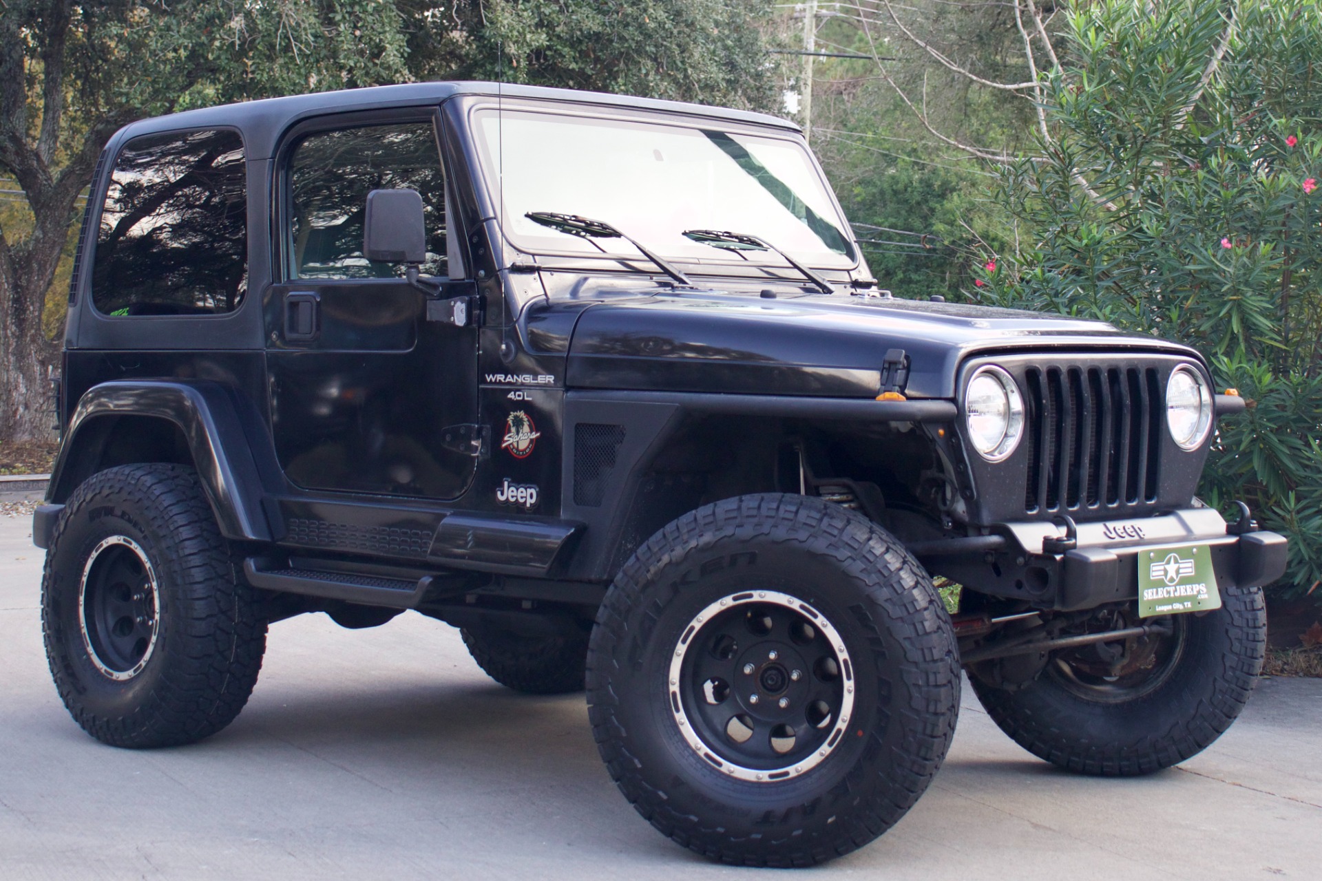 Used 2000 Jeep Wrangler Sahara For Sale 12 995 Select Jeeps Inc 