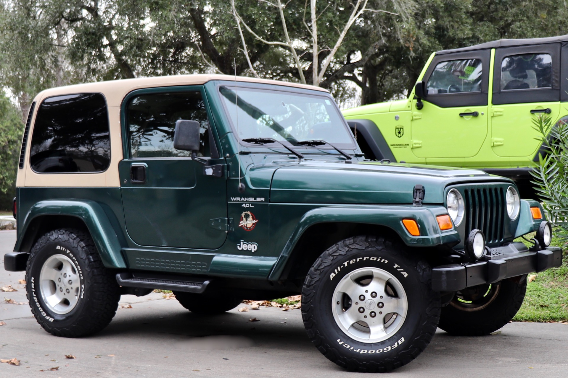 Used 2001 Jeep Wrangler Sahara For Sale ($11,995) | Select Jeeps Inc. Stock  #353587